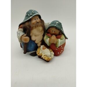 Tii Collection Nativity Figurine Holy Family Resin Mary Joseph Jesus Christmas